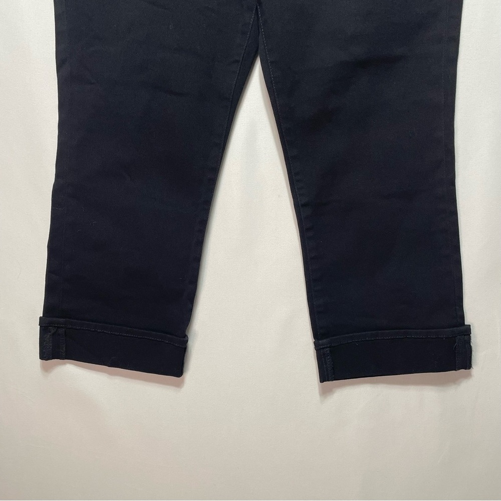 Rock & Rebublic Kendall Mid Rise Capri in Black NWT Women's Size 12 - Picture 14 of 14